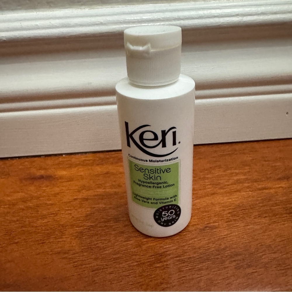 Keri Sensitive Skin Fragrance Free Lotion 2 OZ